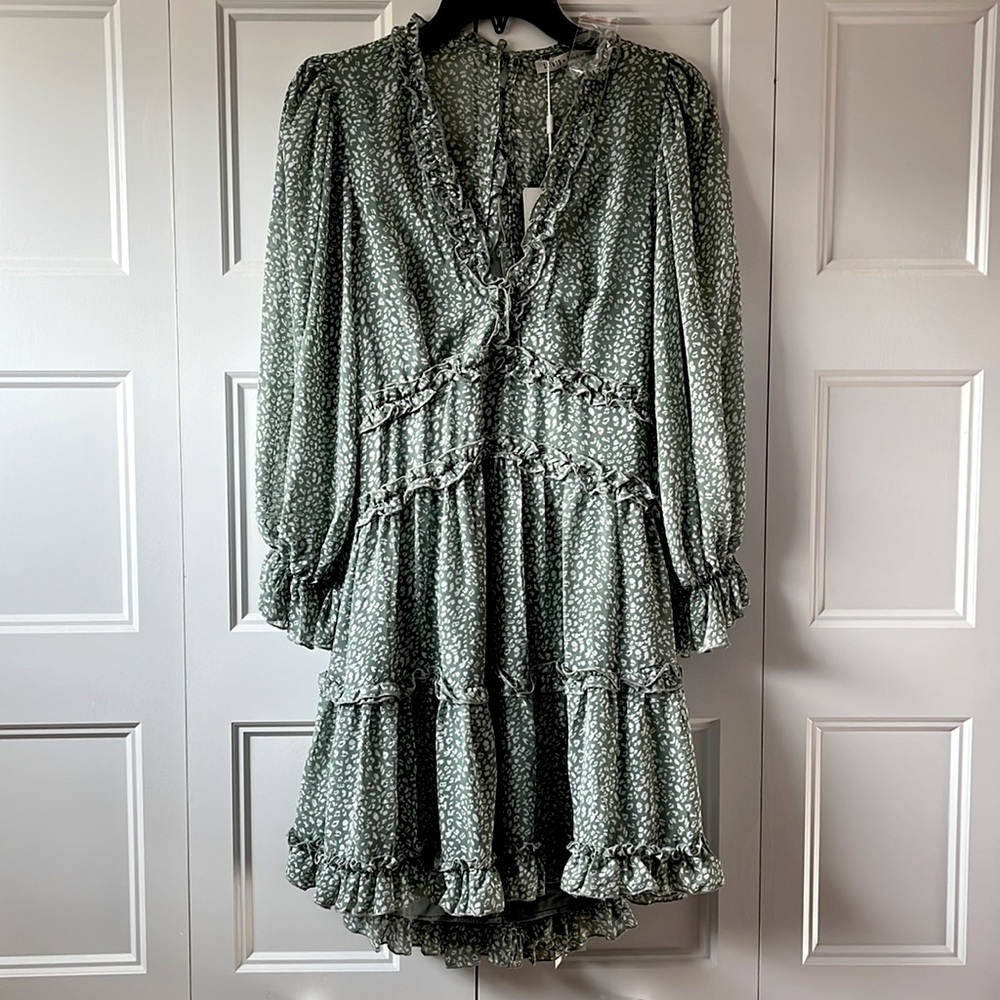 NWT sea green dress size M